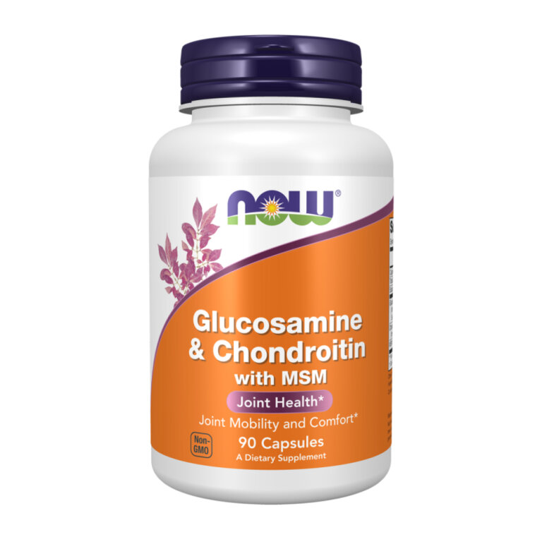 Glucosamine & Chondroitin with MSM - 90 vcaps
