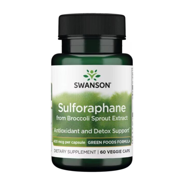 Sulforaphane from Broccoli Sprout Extract 400 mcg - 60veg caps
