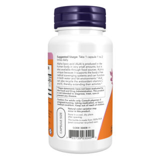 Alpha Lipoic Acid 100mg - 120 vcaps