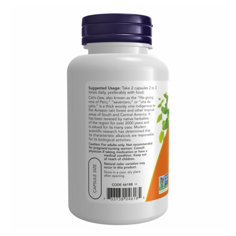 Cat's Claw 500mg - 100 vcaps