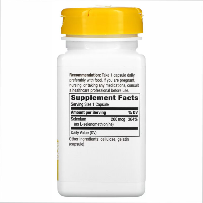 Selenium 200 mcg - 100 caps