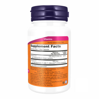 MEGA D-3 & MK-7 - 120 vcaps