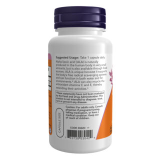Alpha Lipoic Acid 250mg - 120 vcaps