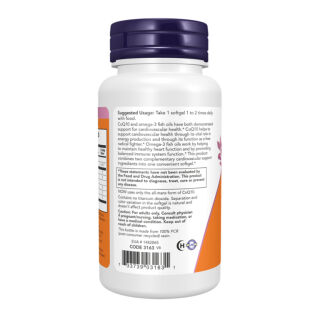 CoQ10 60mg + Fish Oil - 120 sgels