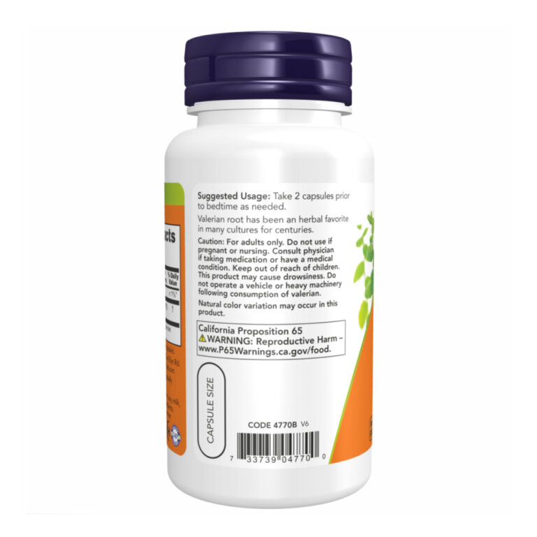 Valerian Root 500mg - 250 vcaps
