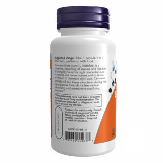 Carnosine 500mg - 50 vcaps