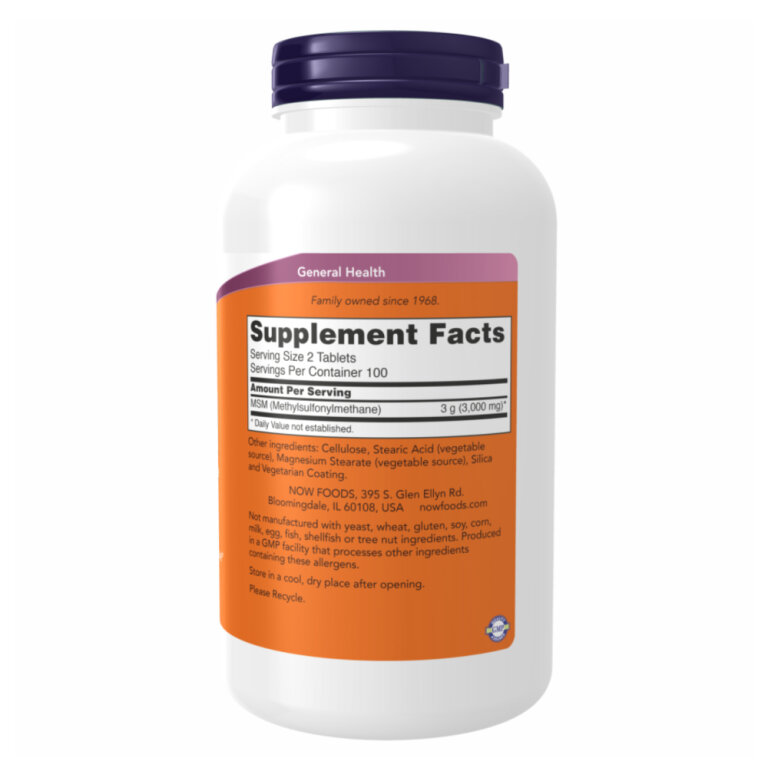 M.S.M 1500mg - 200 tabs