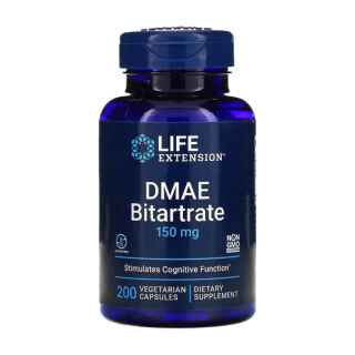 DMAE Bitartrate 150mg - 200 vcaps