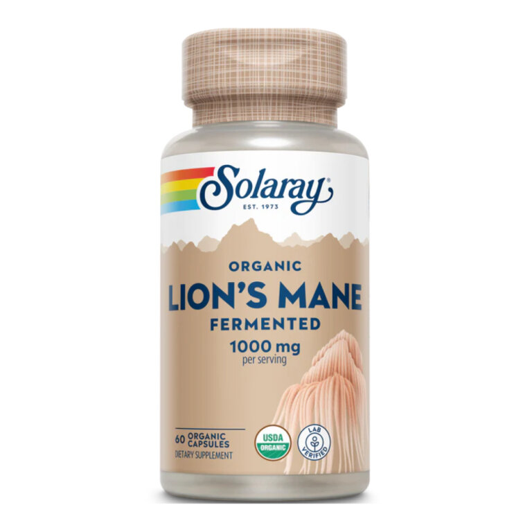 Organic Lion's Mane Fermented 1000mg - 60 caps