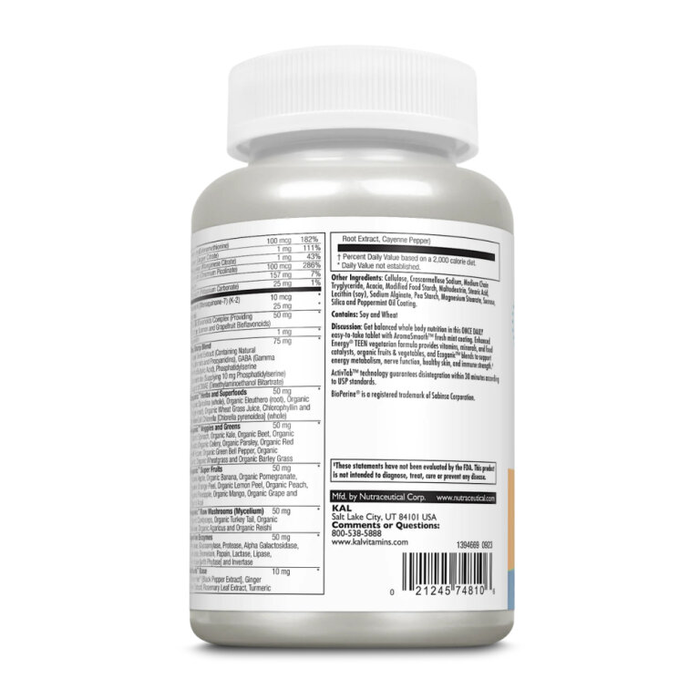 Enhanced Energy for Teens - 60 tabs