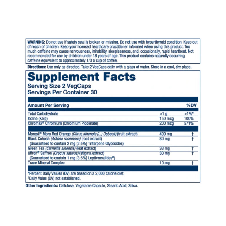 Womens Health Menopause - 60 vcaps