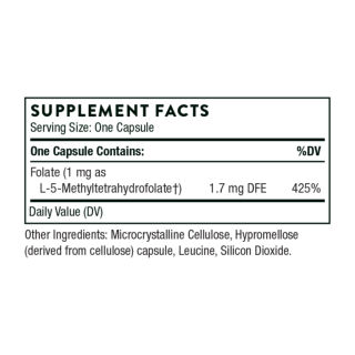 5-MTHF 1 mg - 60 caps