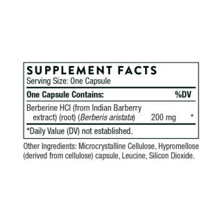 Berberine 200 mg (formerly Berbercap) - 60 caps