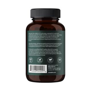 Cordyceps Mushroom 1000 mg - 60 vegcaps