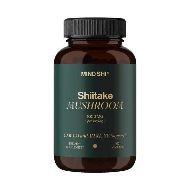 Shiitake Mushroom 1000 mg - 60 vegcaps