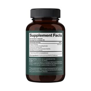 Shiitake Mushroom 1000 mg - 60 vegcaps