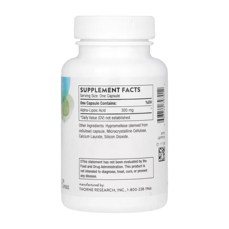 Alpha-Lipoic Acid - 60 caps