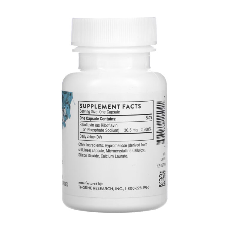 Riboflavin 5'- Phosphate - 60 caps