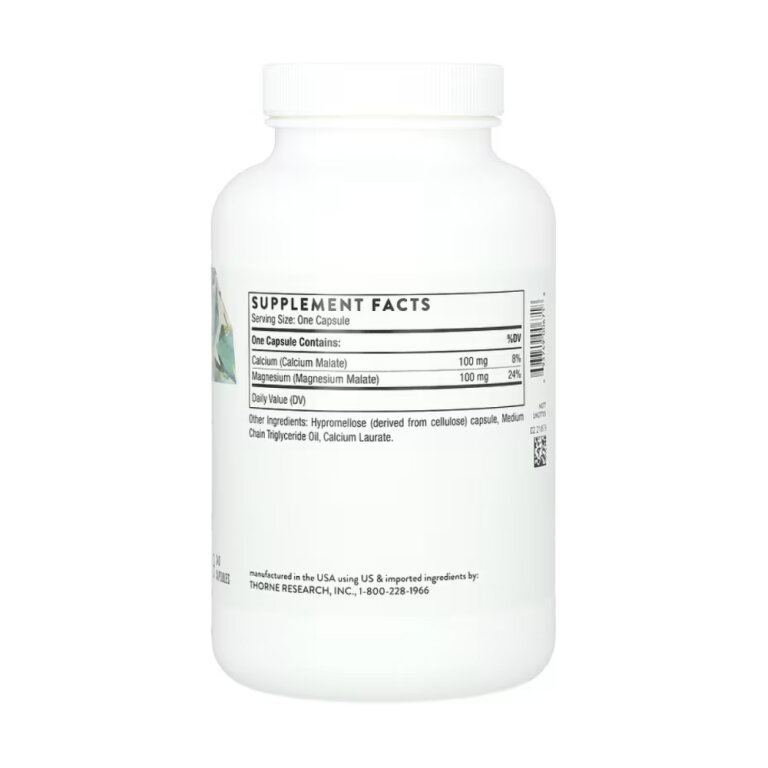 Calcium Magnesium Malate - 240 caps