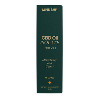 CBD Oil Isolate 1000 mg Orange - 10 ml