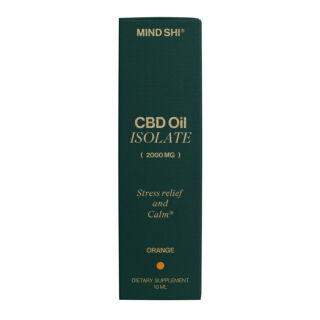 CBD Oil Isolate 2000 mg Orange - 10 ml