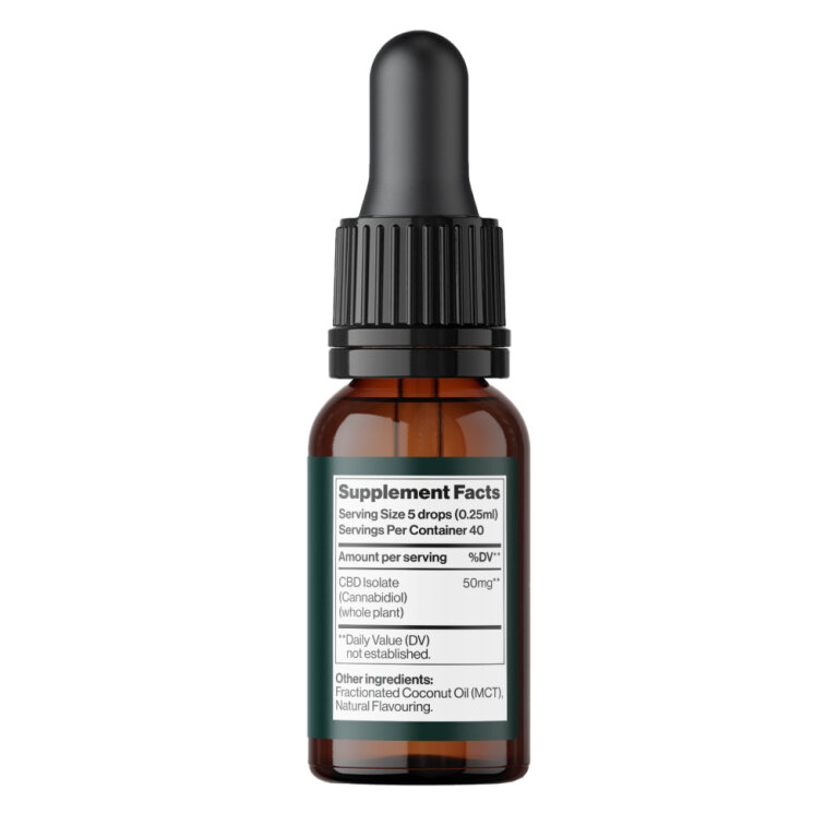 CBD Oil Isolate 2000 mg Strawberry - 10 ml