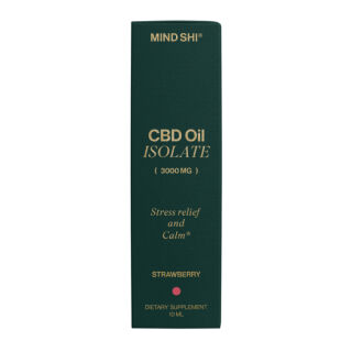 CBD Oil Isolate 3000 mg Strawberry - 10 ml