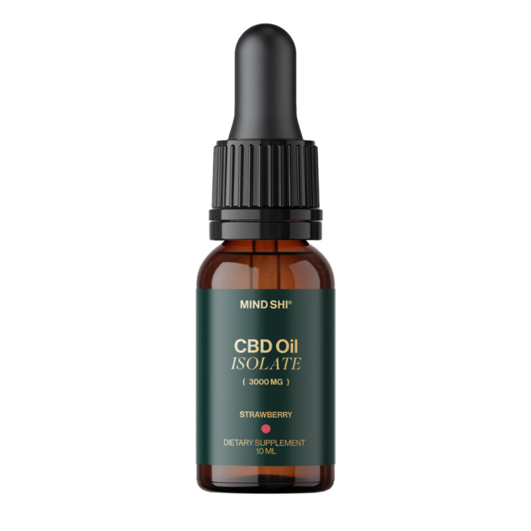 CBD Oil Isolate 3000 mg Strawberry - 10 ml