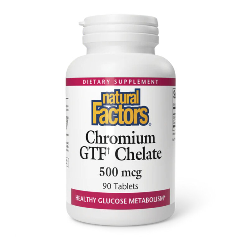 Chromium GTF Chelate 500mcg - 90 tabs