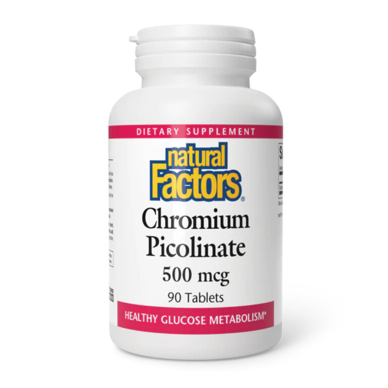 Chromium Picolinate 500mcg - 90 tabs