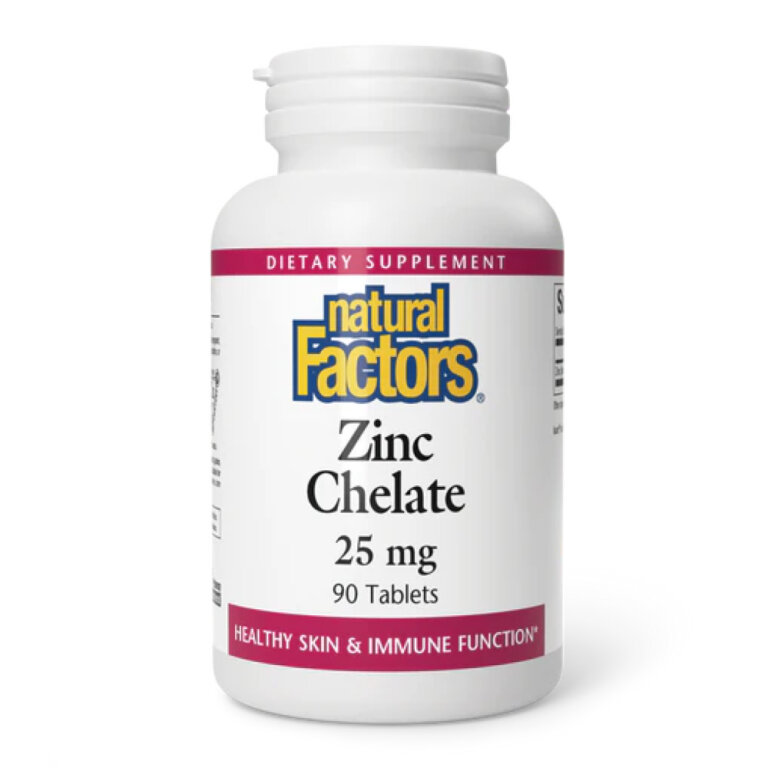 Zinc Chelate 25mg - 90 tabs