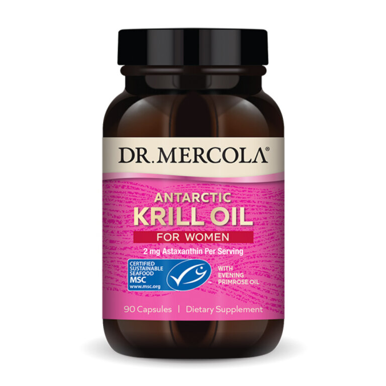 Krill Oil for Women - 90 caps