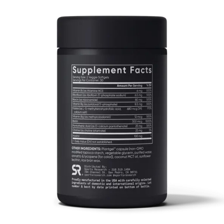 Vitamin B-Complex - 60 softgels