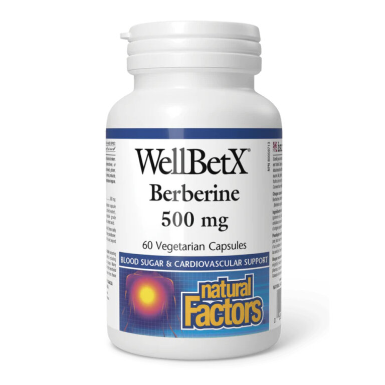 WellBetX Berberine 500mg - 60 vcaps