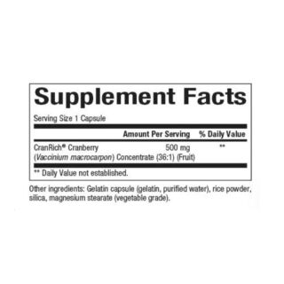 CranRich 500mg - 90 caps
