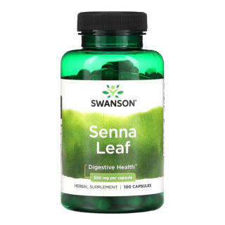 Senna Leaf 500mg - 100 сaps