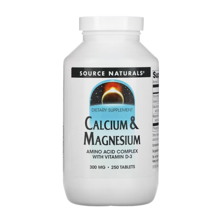 Calcium & Magnesium 300mg - 250 tabs