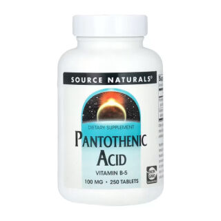 Pantothenic Acid 100 mg - 250 tabs