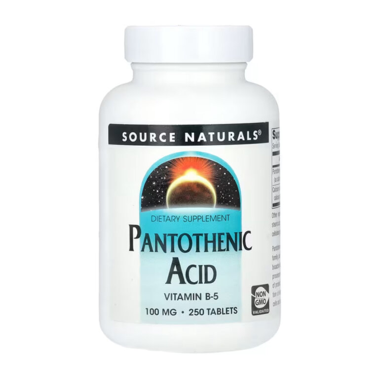 Pantothenic Acid 100 mg - 250 tabs