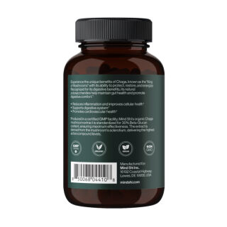 Chaga Mushroom 1000 mg - 60 vegcaps