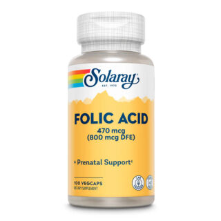 Folic Acid 470 mcg (800 mcg DFE) - 100 caps
