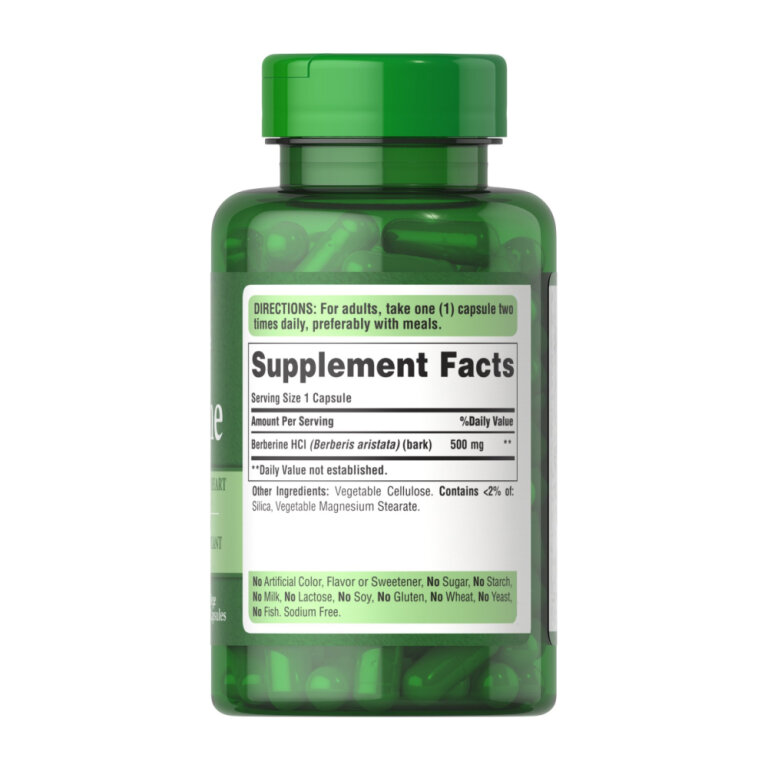 Berberine 500mg - 60 caps