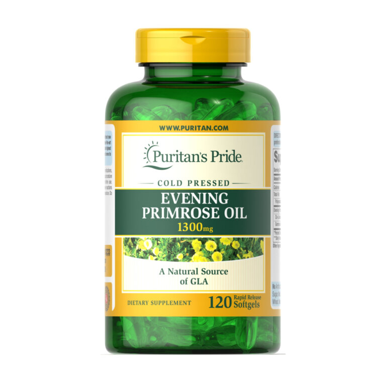 Evening Primrose Oil 1300 mg with GLA - 120 softgels