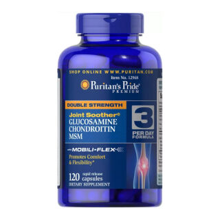 Double Strength Glucosamine, Chondroitin & MSM Joint Soother® - 120 tabs