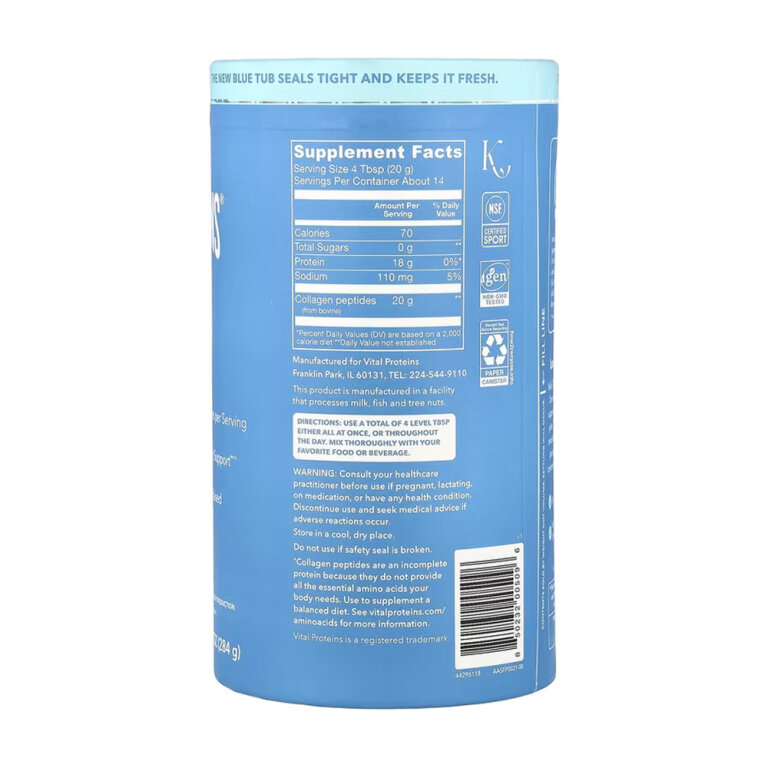 Collagen Peptides - 284g Unflavored