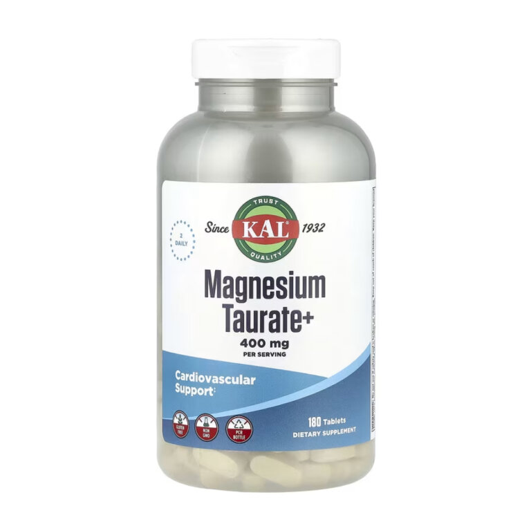 Magnesium Taurate 400mg - 180 tabs