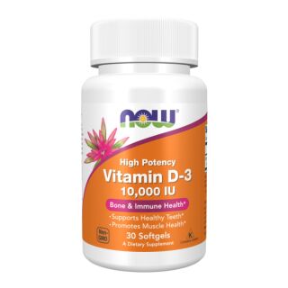 VIT D-3 10,000 IU - 30 sgels