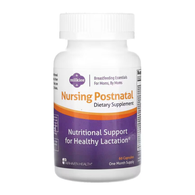 Milkies Nursing Postnatal Breastfeeding Multivitamin - 60 caps