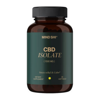 CBD Isolate 1500 mg - 60 softgels