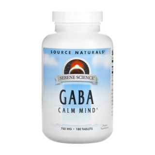 Serene Science® GABA 750 mg - 180 tabs